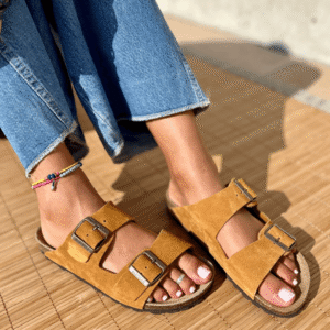 Mules Femme à Deux Brides, Confort