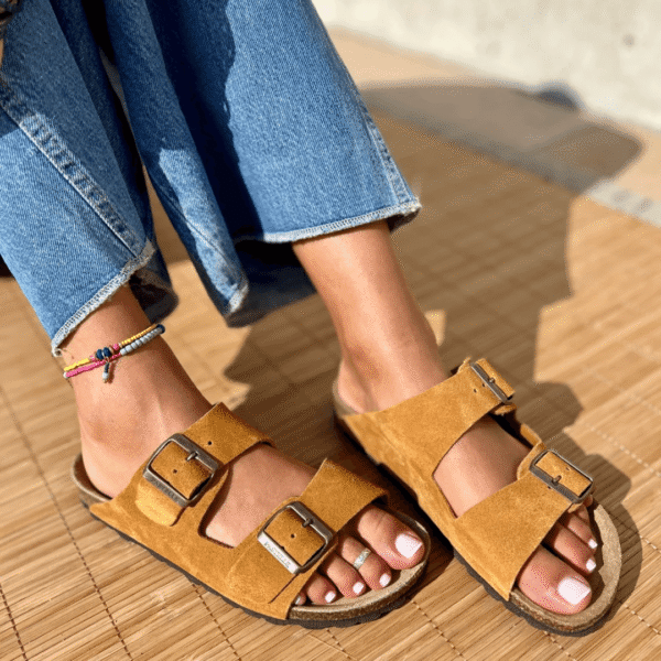 Mules Femme à Deux Brides, Confort